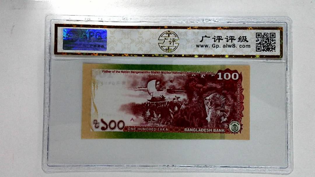 2020年100塔卡