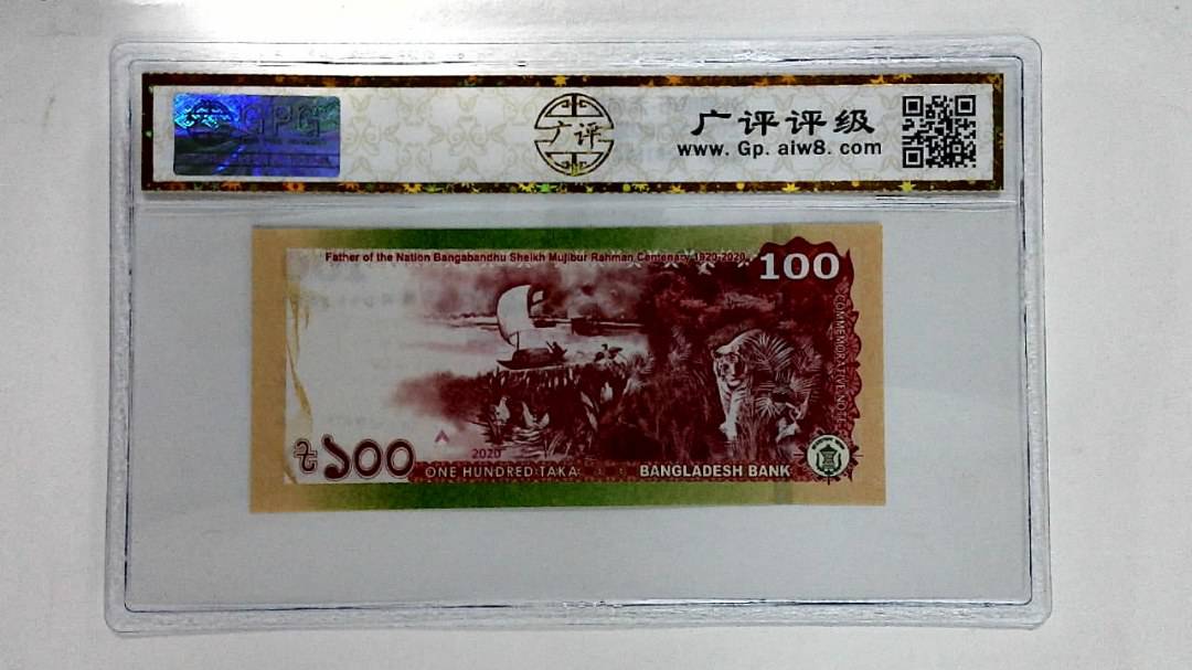 2020年100塔卡