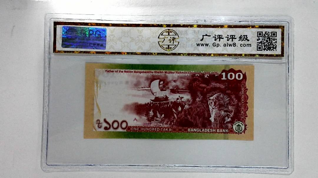 2020年100塔卡