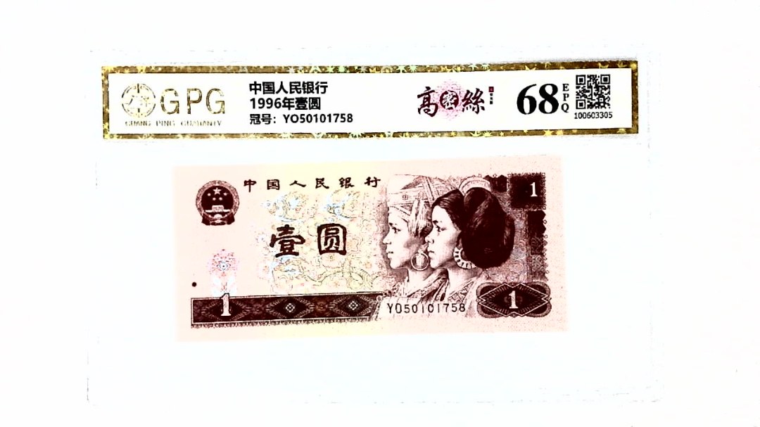 1996年壹圆