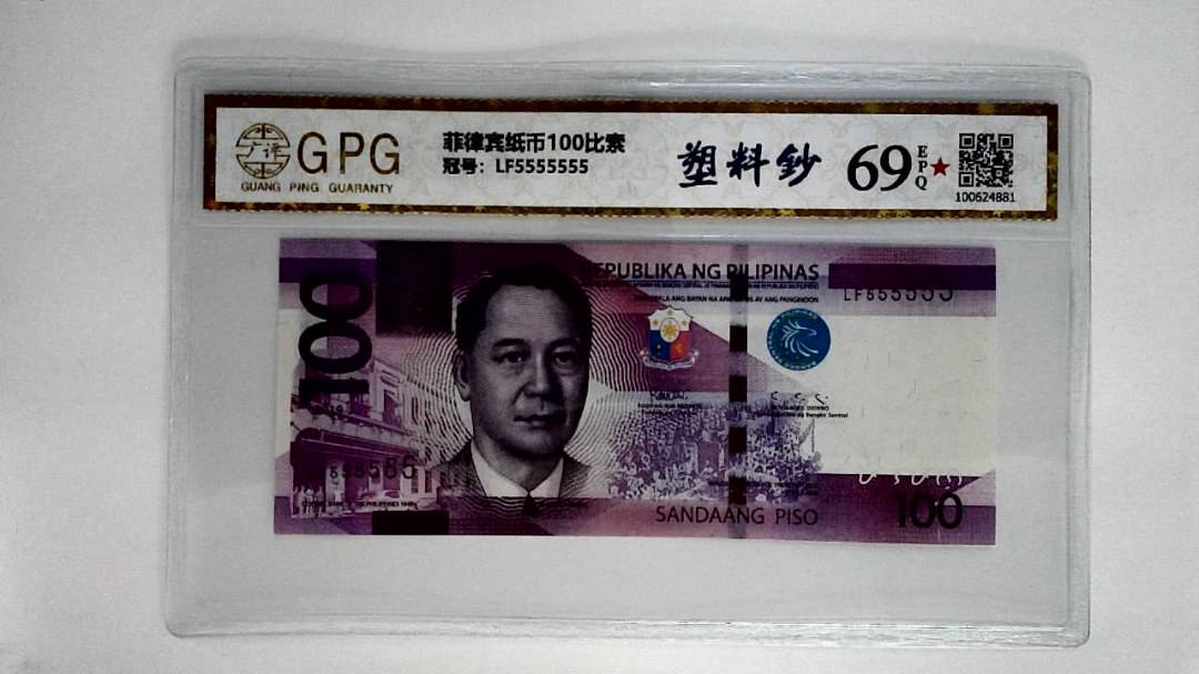 菲律宾纸币100比索