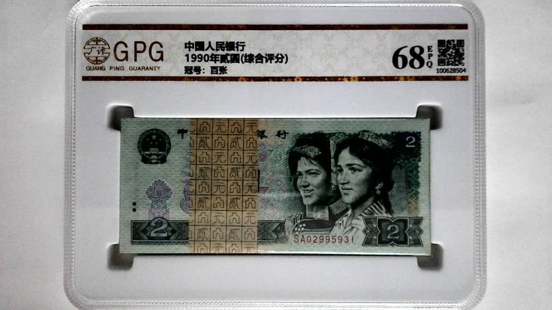 1990年贰圆(综合评分)