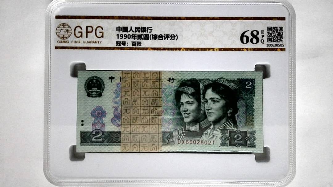 1990年贰圆(综合评分)