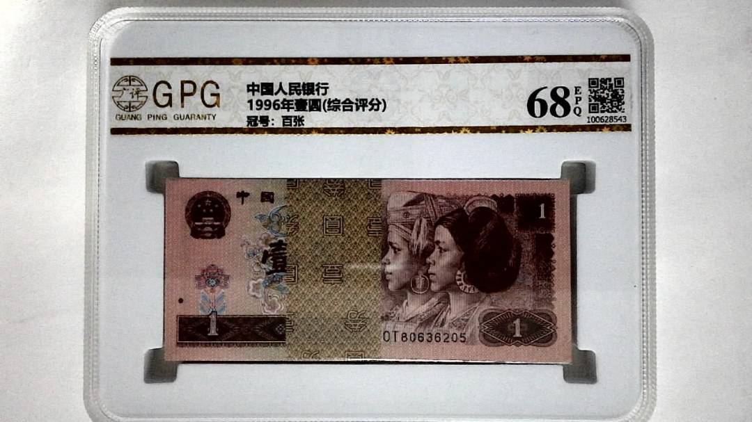 1996年壹圆(综合评分)