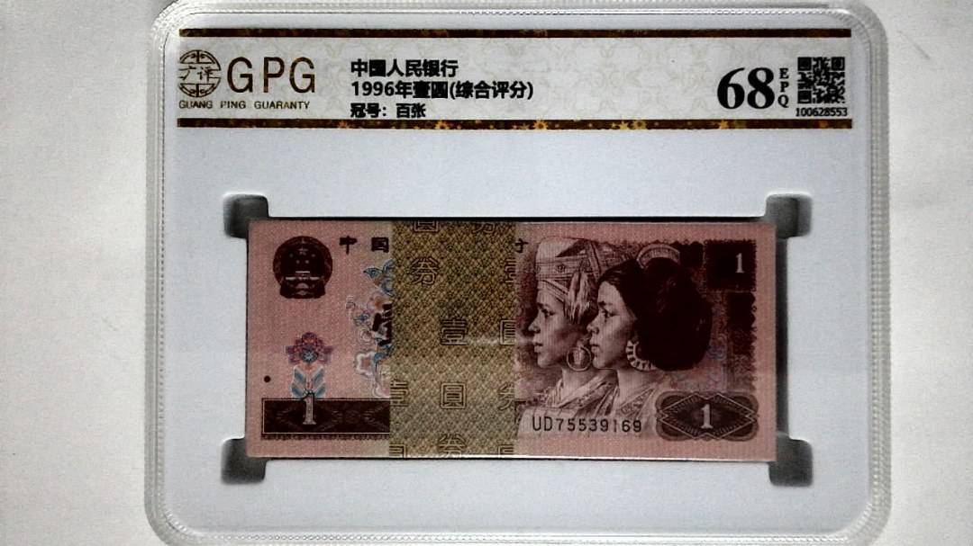 1996年壹圆(综合评分)