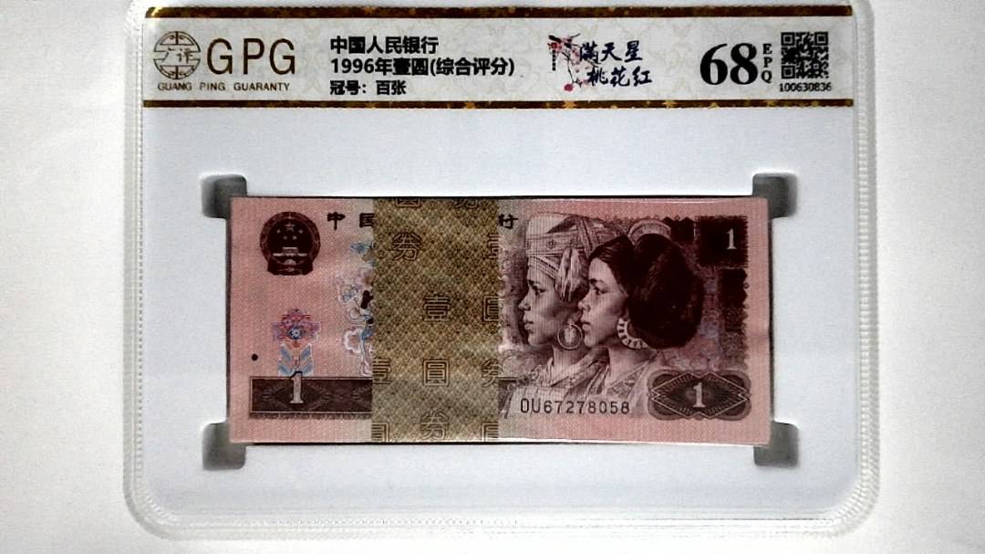 1996年壹圆(综合评分)