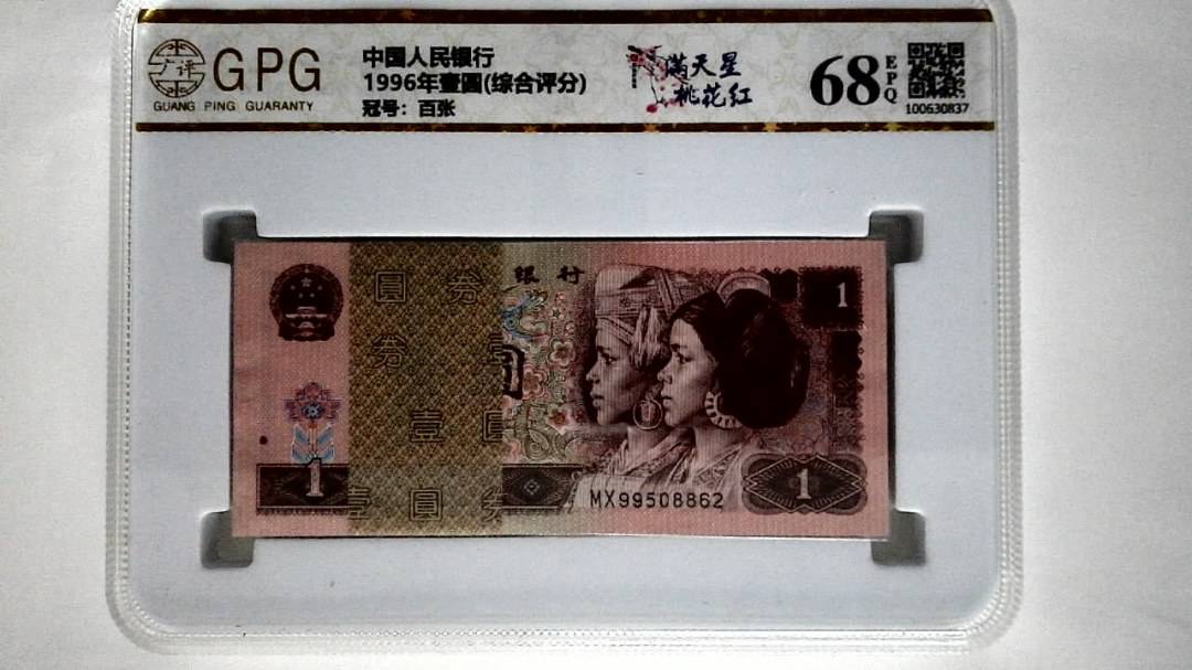 1996年壹圆(综合评分)