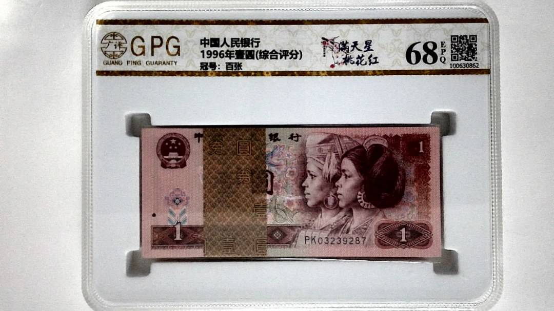 1996年壹圆(综合评分)