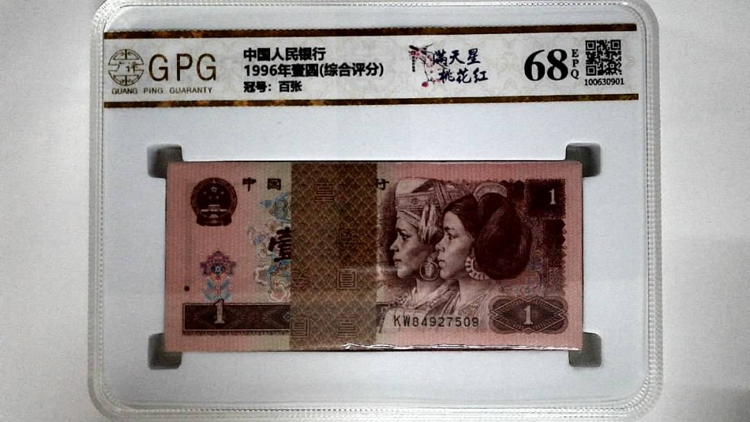 1996年壹圆(综合评分)
