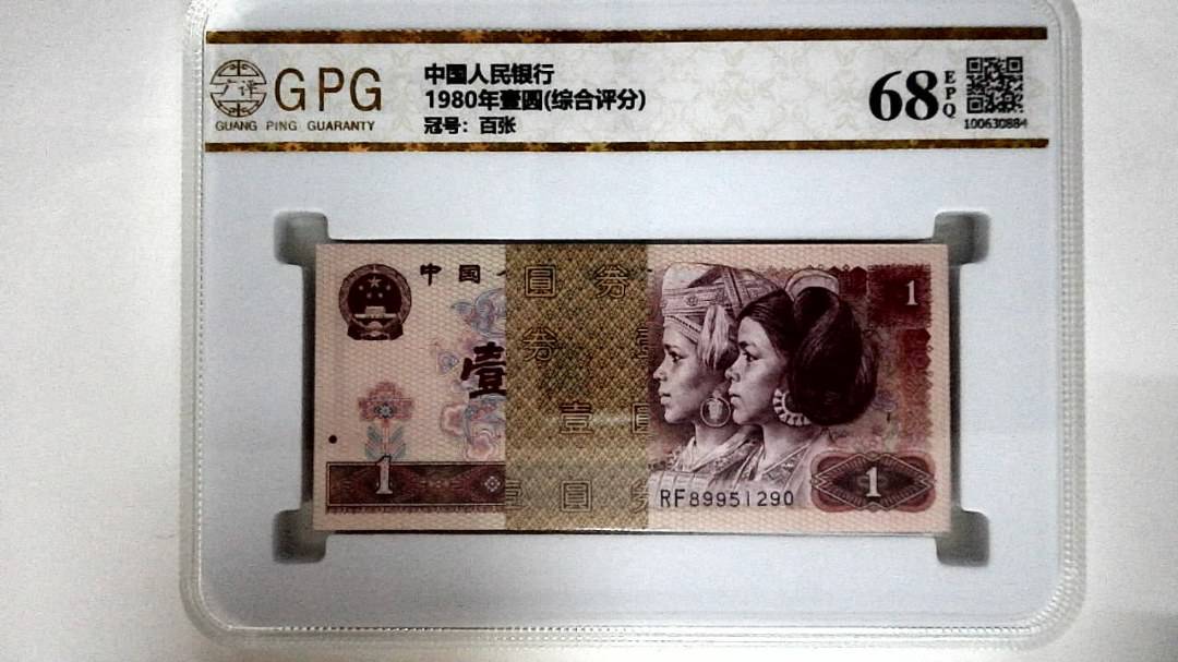 1980年壹圆(综合评分)