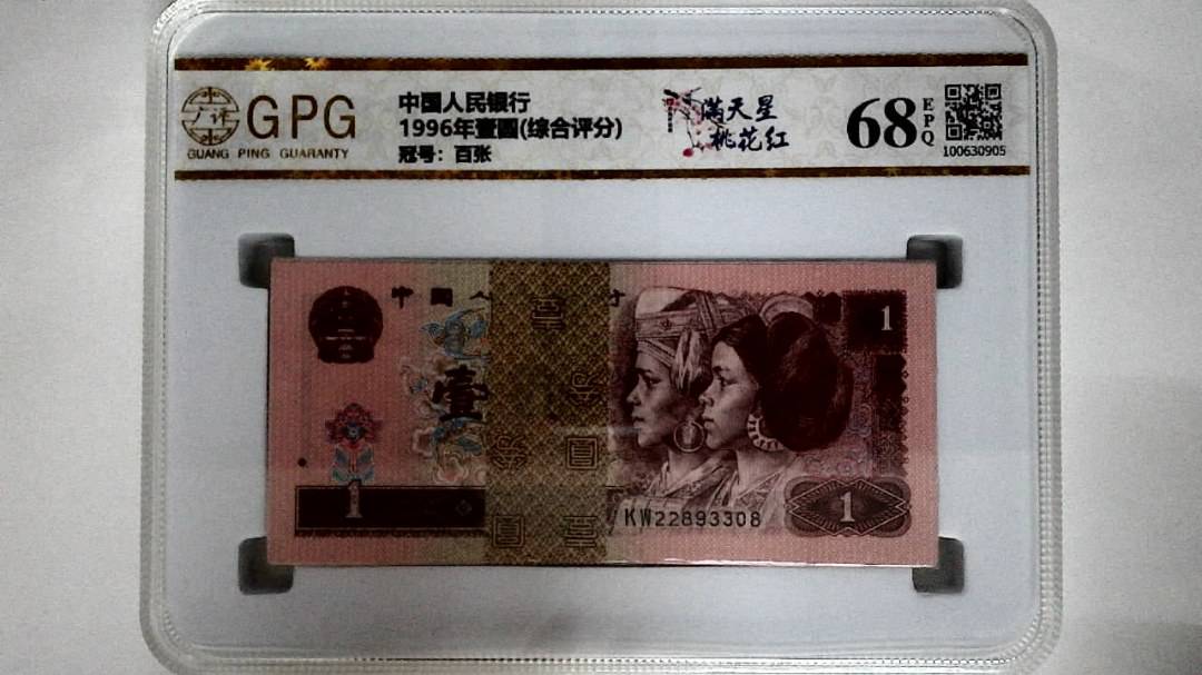 1996年壹圆(综合评分)