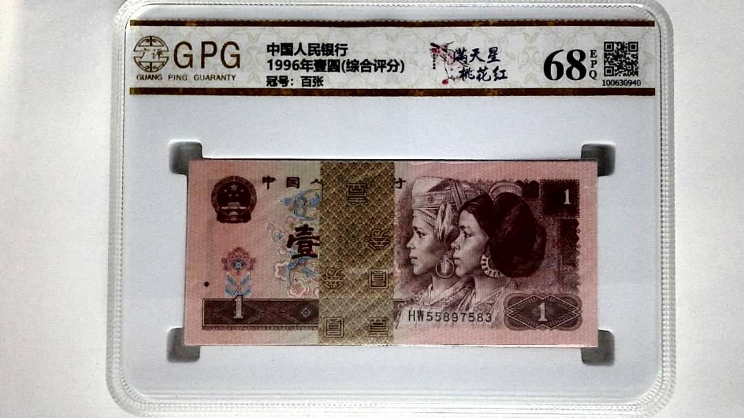 1996年壹圆(综合评分)