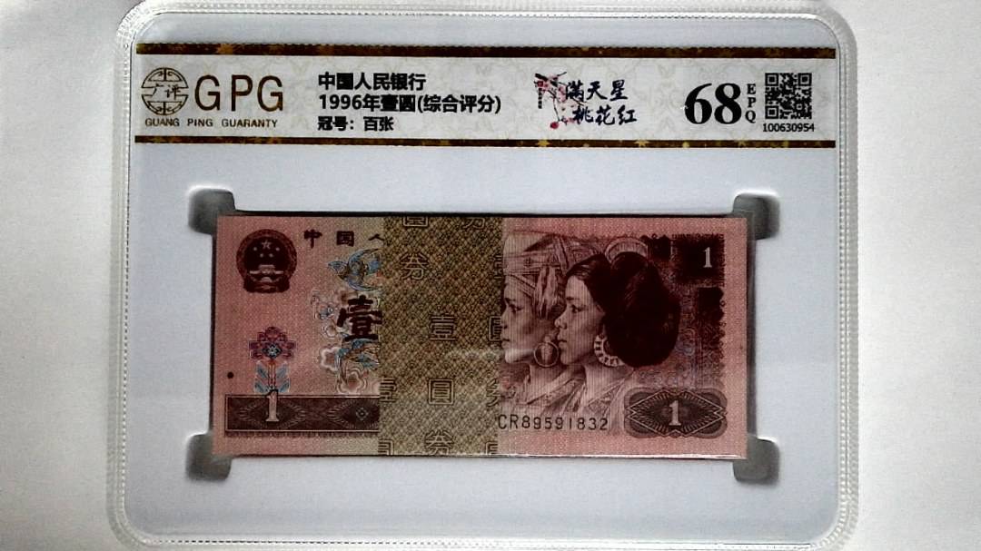 1996年壹圆(综合评分)