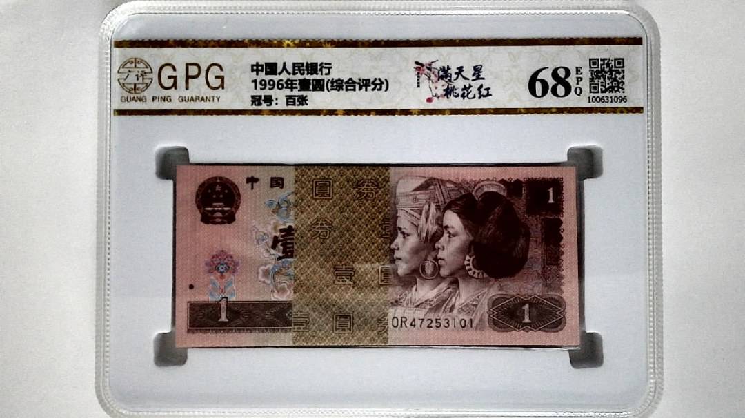 1996年壹圆(综合评分)