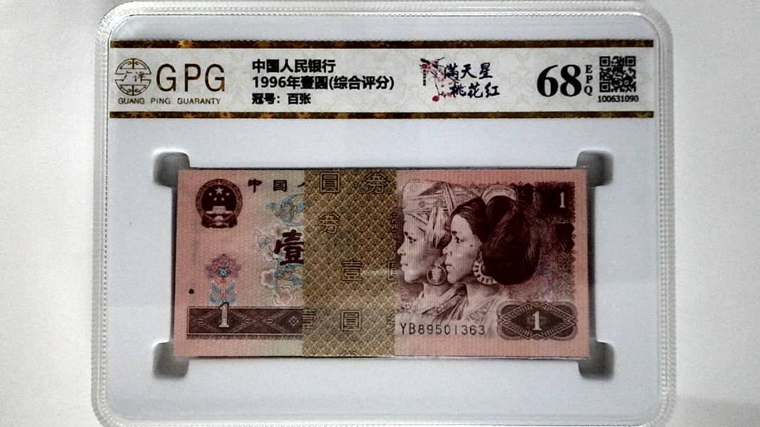 1996年壹圆(综合评分)