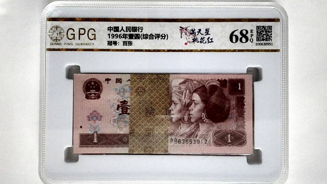 1996年壹圆(综合评分)