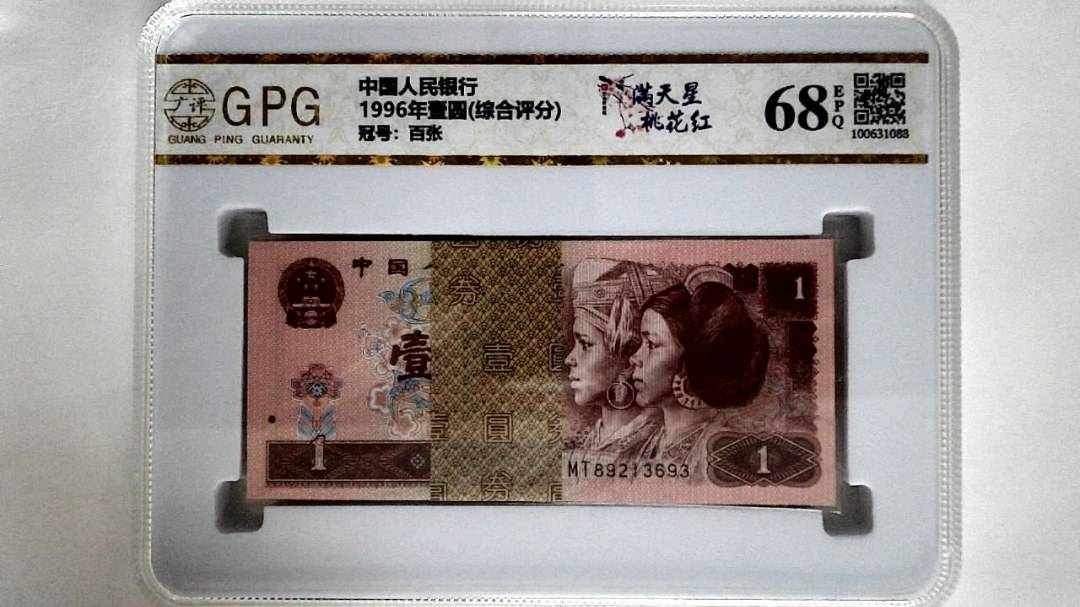 1996年壹圆(综合评分)