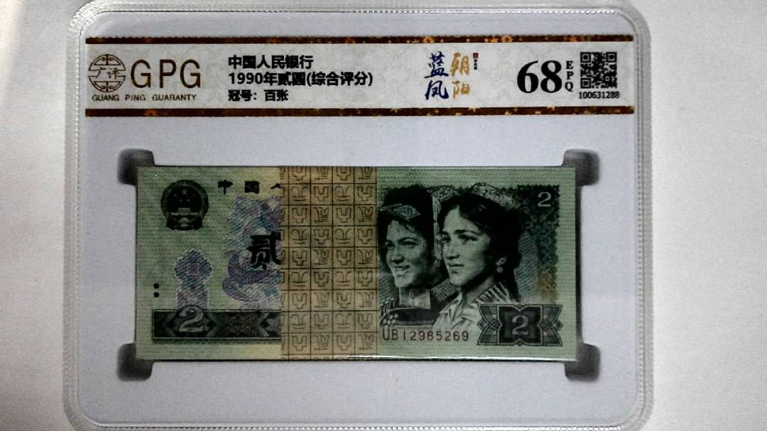 1990年贰圆(综合评分)