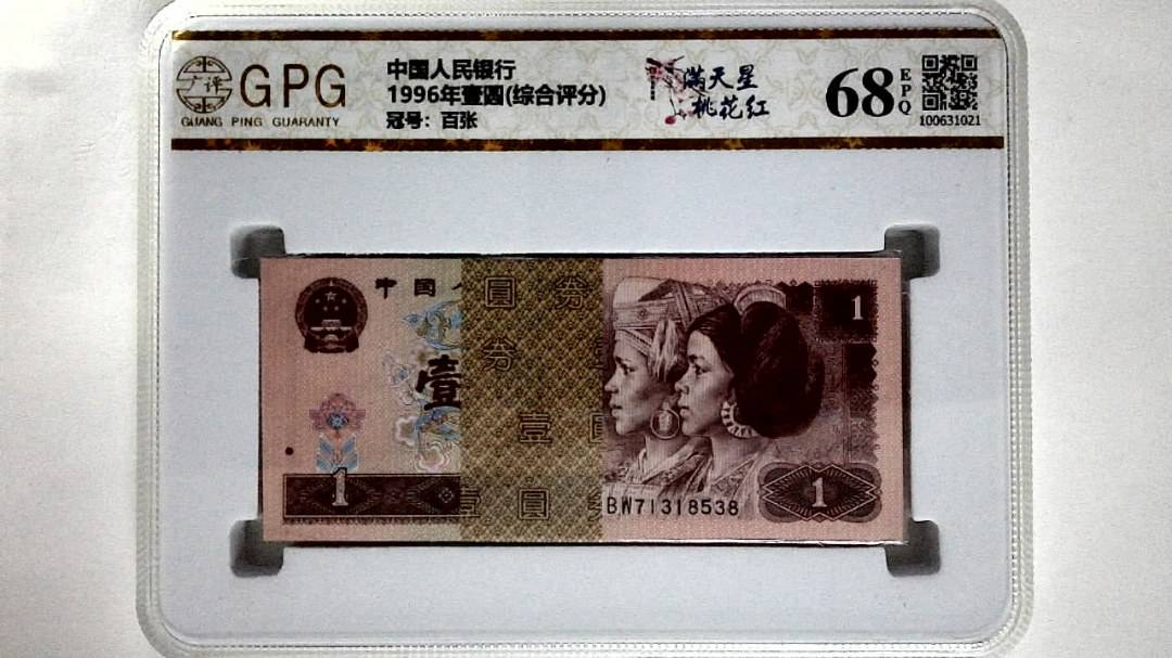 1996年壹圆(综合评分)