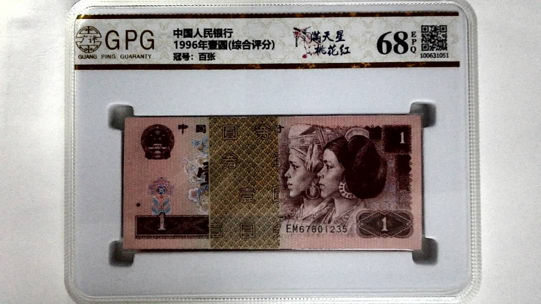 1996年壹圆(综合评分)