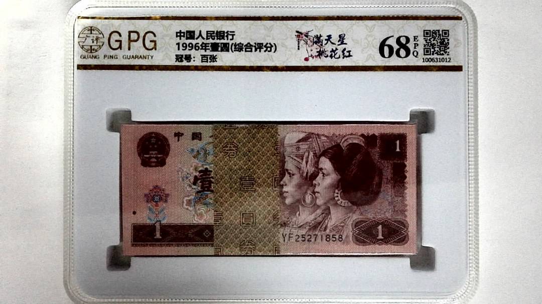 1996年壹圆(综合评分)