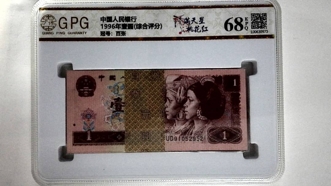 1996年壹圆(综合评分)