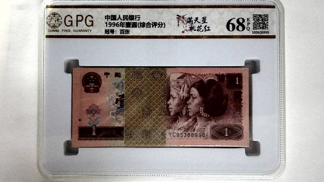 1996年壹圆(综合评分)