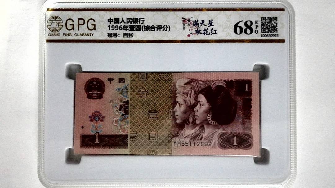 1996年壹圆(综合评分)