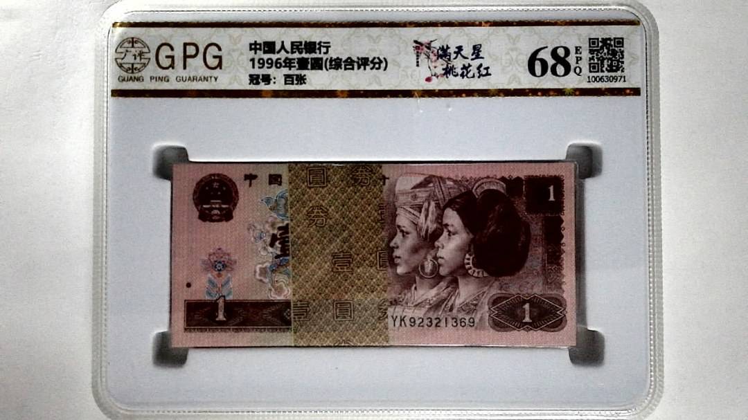 1996年壹圆(综合评分)