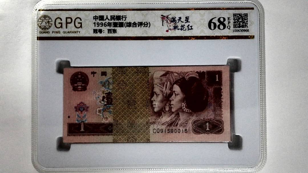 1996年壹圆(综合评分)