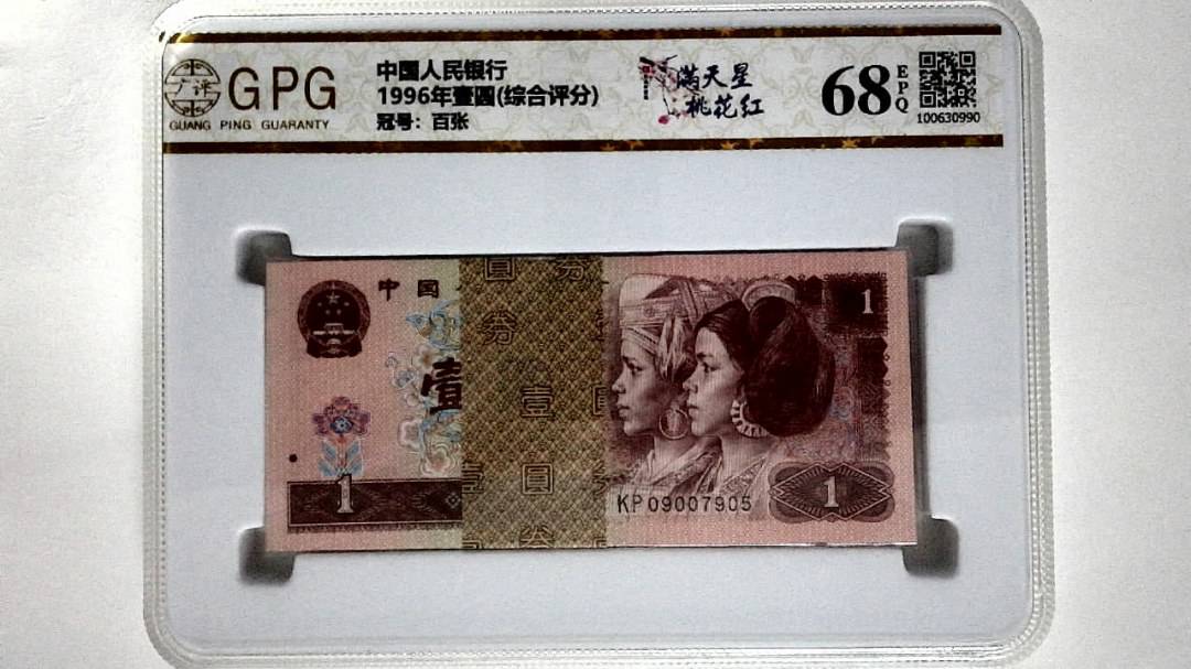 1996年壹圆(综合评分)