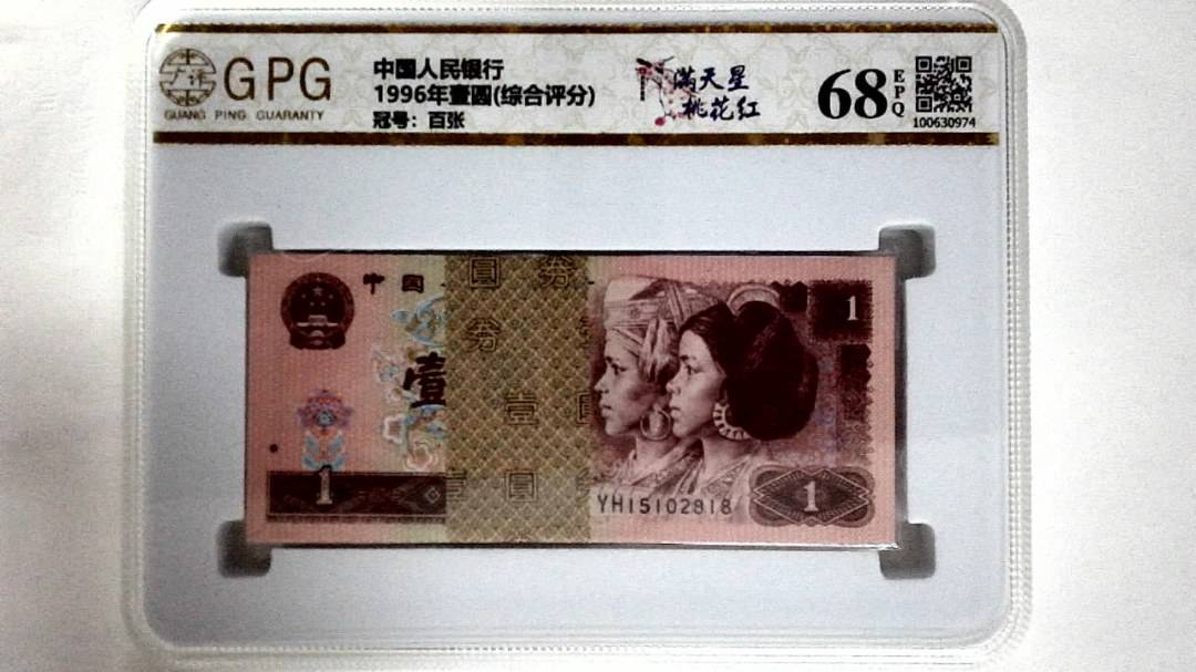 1996年壹圆(综合评分)