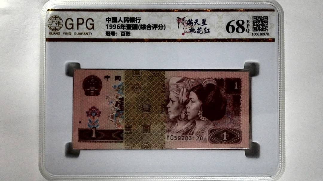1996年壹圆(综合评分)