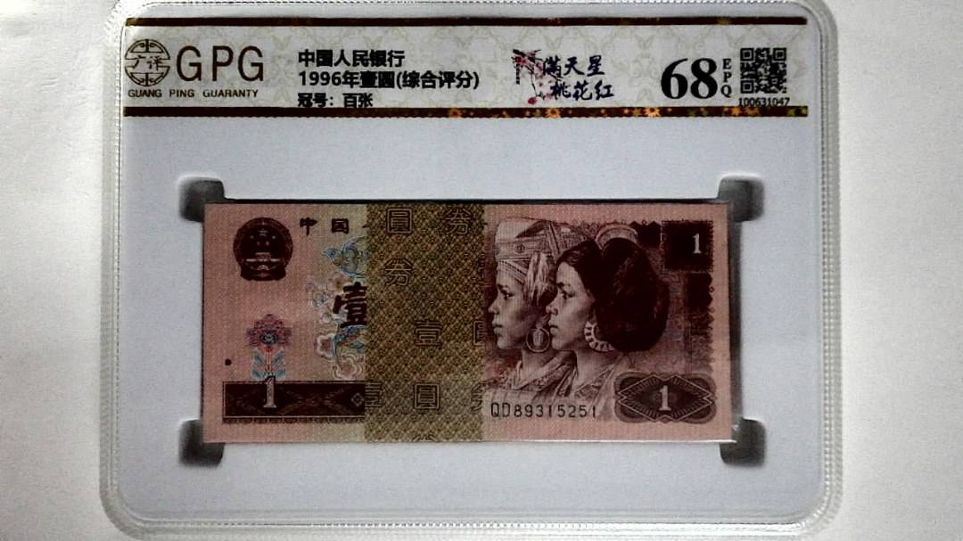 1996年壹圆(综合评分)