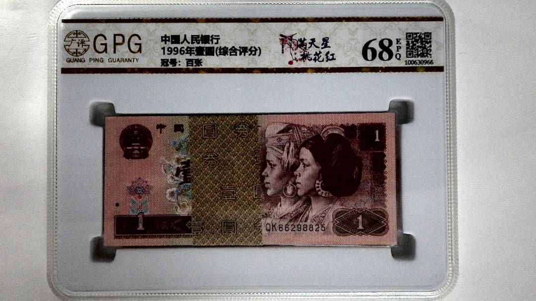1996年壹圆(综合评分)