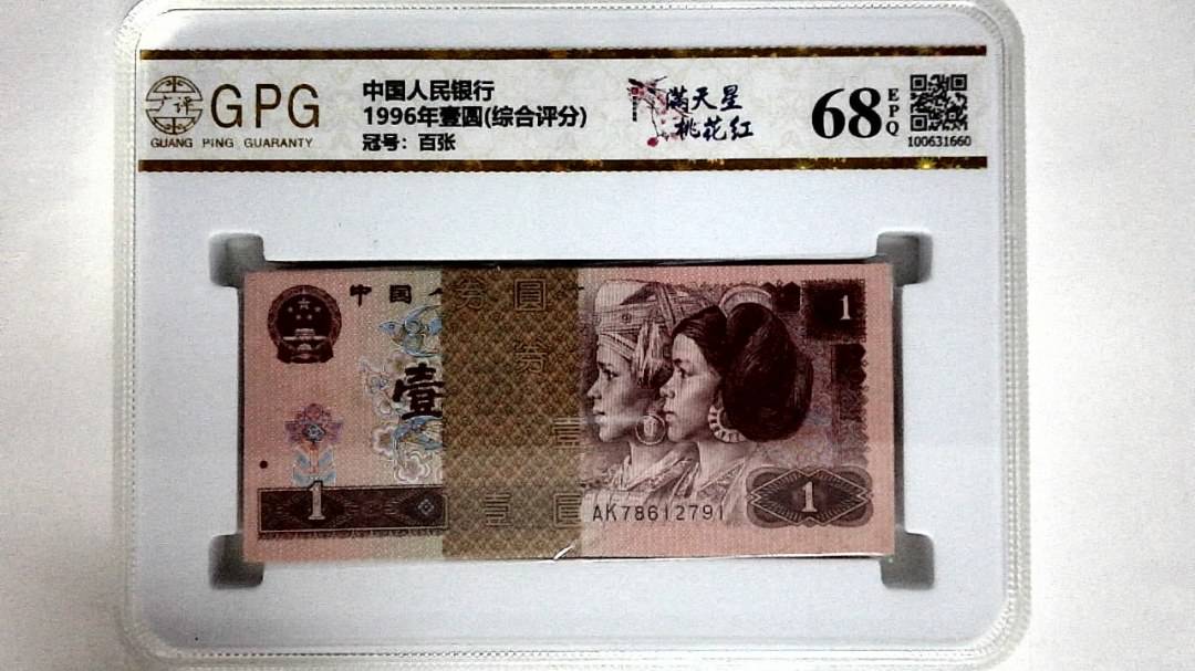 1996年壹圆(综合评分)