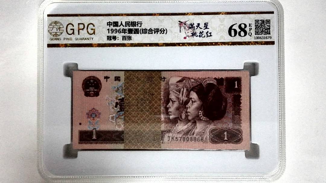 1996年壹圆(综合评分)