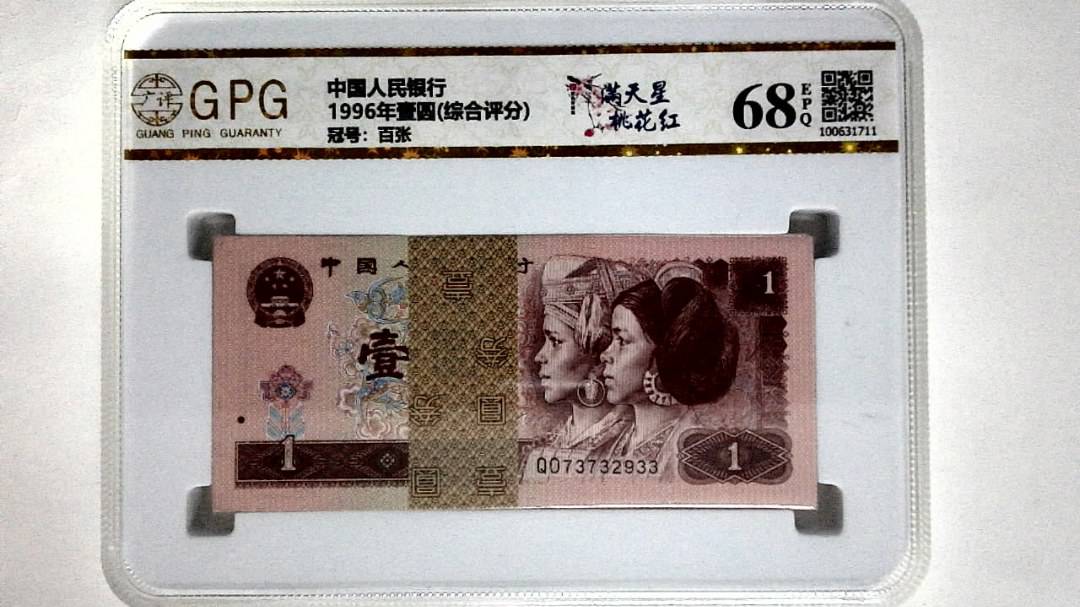 1996年壹圆(综合评分)