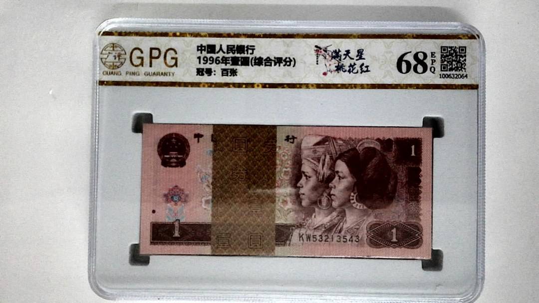 1996年壹圆(综合评分)