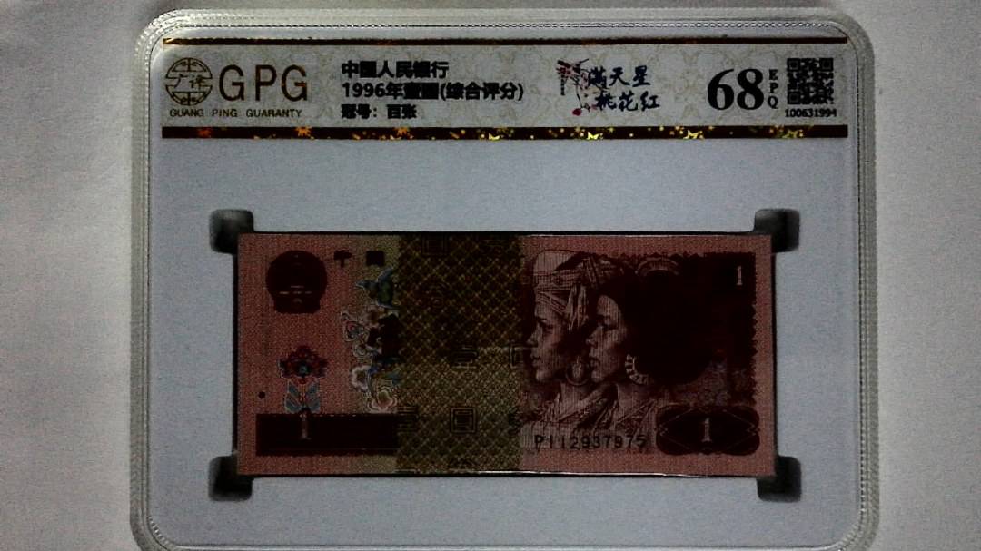 1996年壹圆(综合评分)
