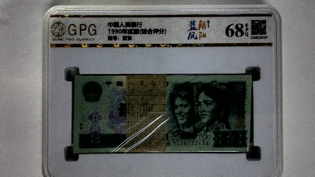 1990年贰圆(综合评分)