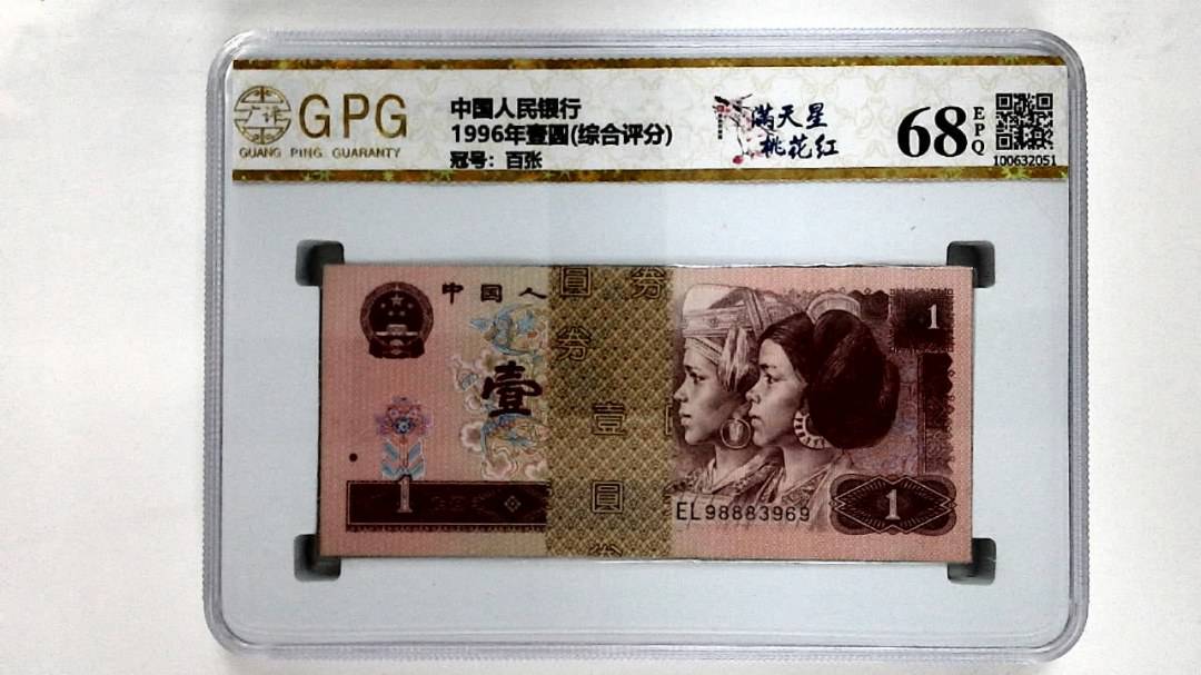 1996年壹圆(综合评分)