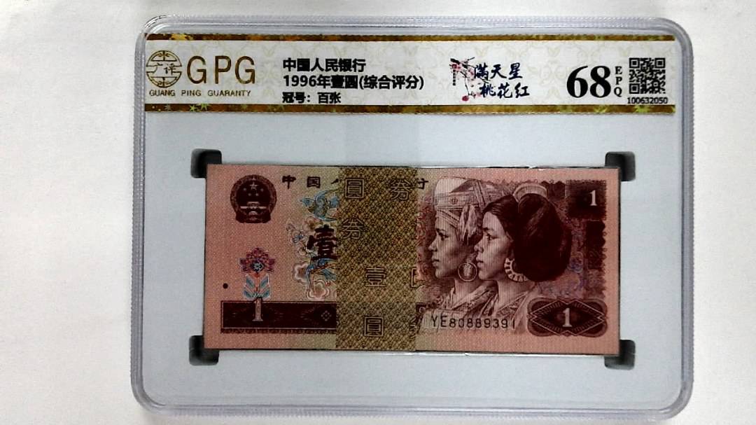 1996年壹圆(综合评分)