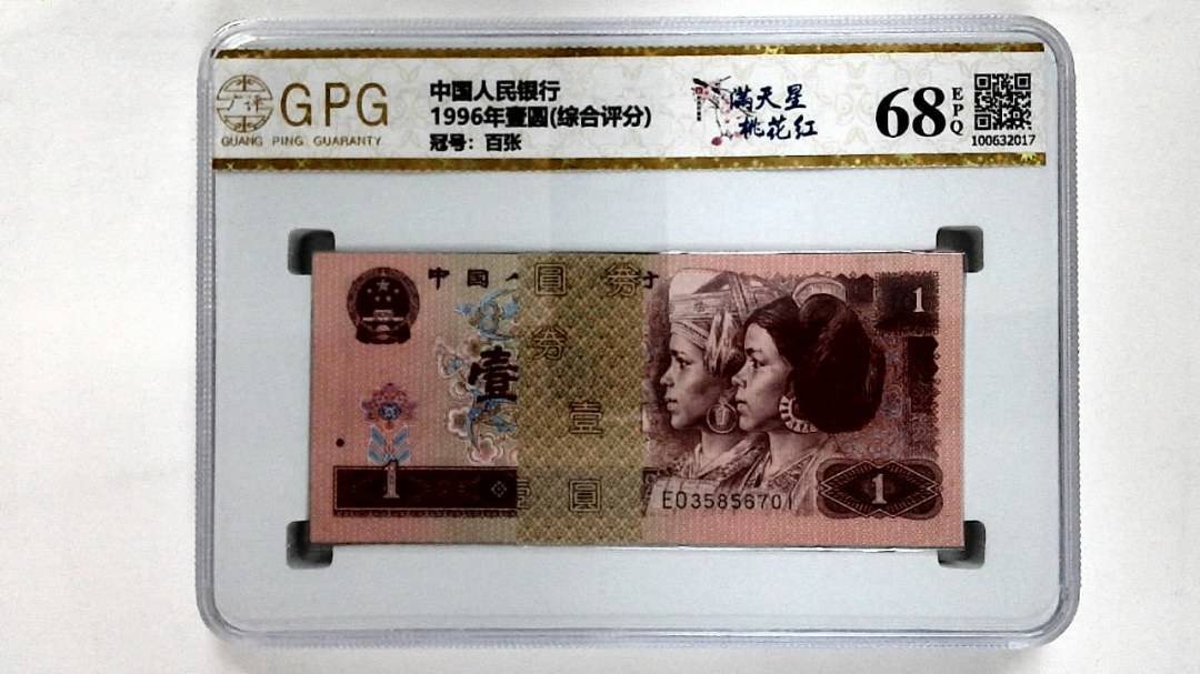 1996年壹圆(综合评分)