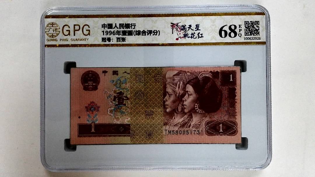 1996年壹圆(综合评分)