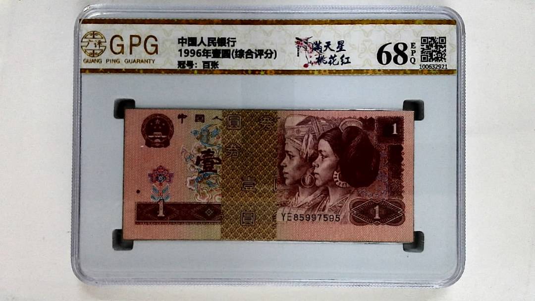 1996年壹圆(综合评分)