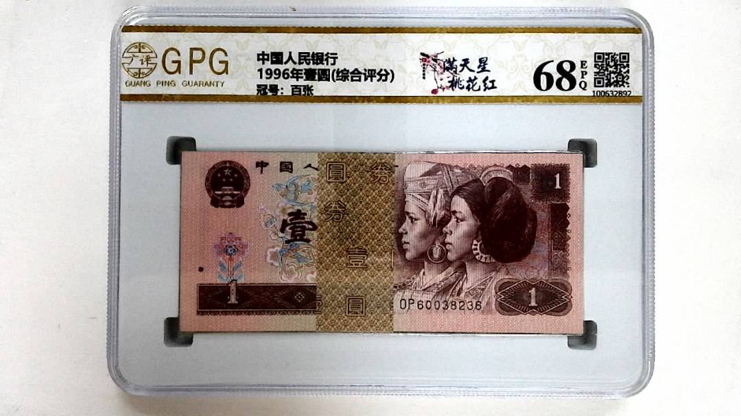 1996年壹圆(综合评分)