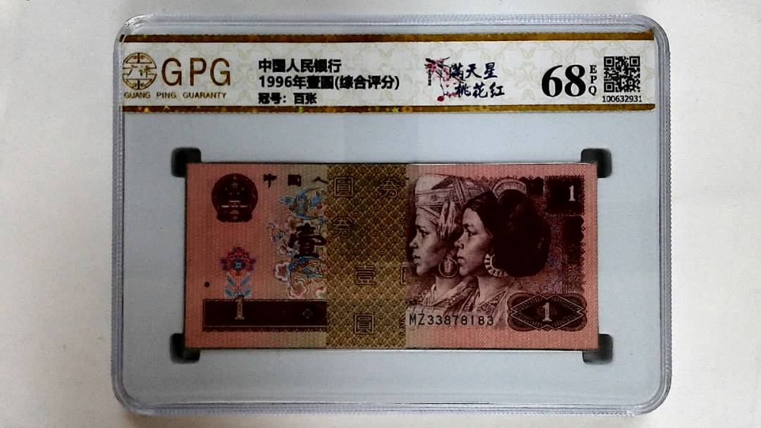 1996年壹圆(综合评分)