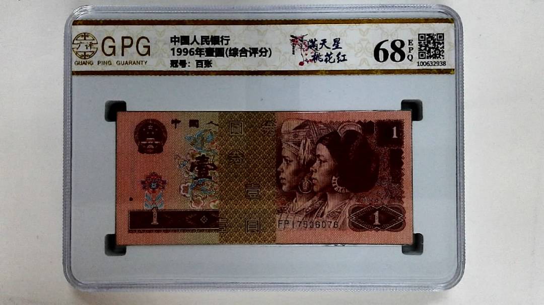 1996年壹圆(综合评分)