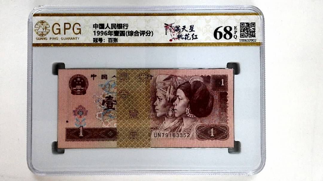 1996年壹圆(综合评分)